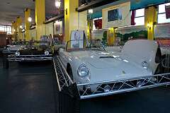 The Ferrari 250 GT Spyder California of 1957 that belonged to Marilyn Monroe, Maranello Rosso Museo, San Marino.