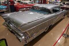 A Buick Limited of 1958, when fins and lots of chrome were all the rage in the United States of America.
