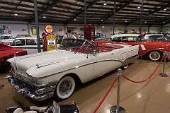 A Buick Limited Convertible of 1958, with its huge size and plenty of chrome; Gold Coast Motor Museum, Upper Coomera, Queensland, Australia.