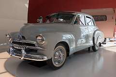 The FJ Holden Special sedan in the National Museum of Australia in Canberra.