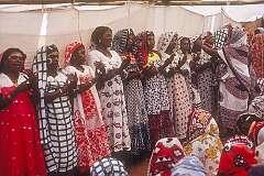 Chiconi, Mayotte, 1972 - At the Maoulida Chengué, a religious ceremony to bless the village, Mayotte, Comoro Islands.
