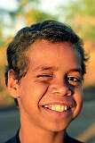 Borroloola, NT, Australia, 1993 - An Aboriginal boy.