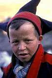 Repvåg (Reiffváhki), Norway, 1973 - A Saami boy from Karasjok, Finnmark, near North Cape.