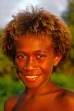 Auki, Malaita, Solomon Islands, 1982 - A boy of Malaita island.