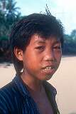 Ambunten, Madura, Indonesia, 1991 - A Madurese boy.