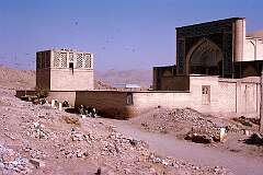 An old mosque and graveyard just outside the city of Herat.