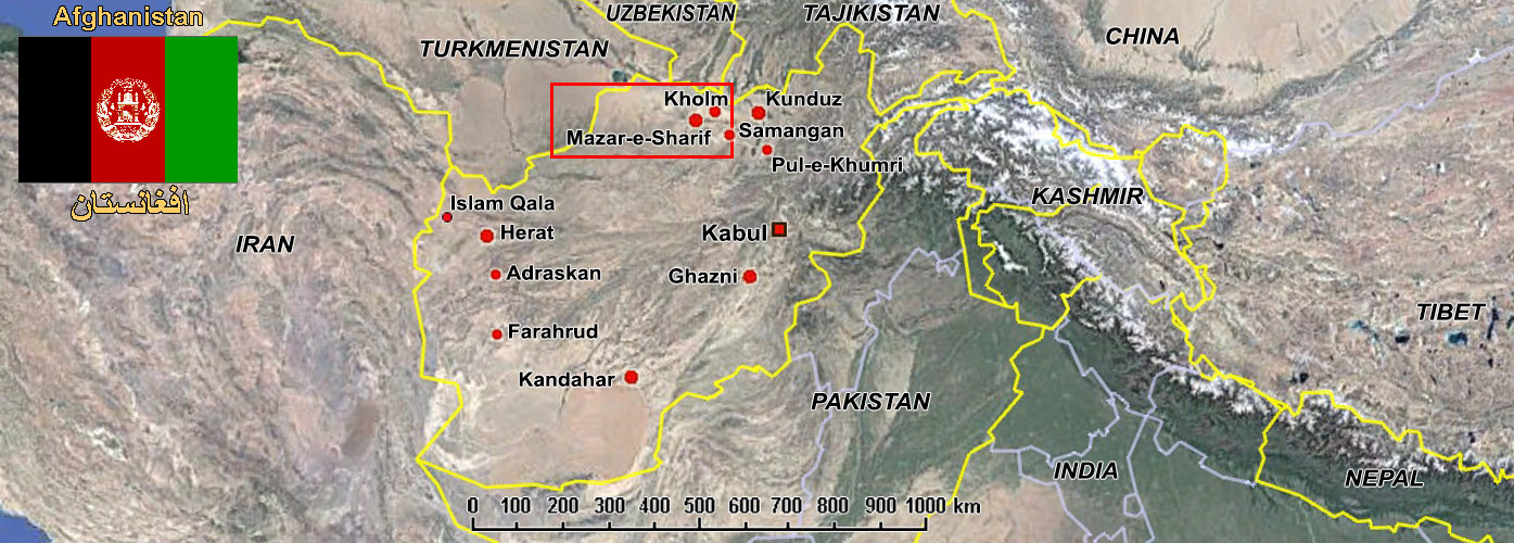 Mazar-e-Sharif, northern Afghanistan
