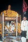 The Balmiki (Valmiki) shrine with a statue of the statue of Maharshi Valmiki in Amritsar.