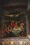 A fresco depicting Jesus taken from the cross in the 17th century Bethlehem Apostolic church (Kelisa-ye Beit-ol-Lahm) in New Julfa, Isfahan's Armenian quarter.