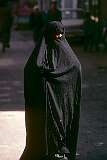 A woman in her chador, in the bazaar of the city of Isfahan.