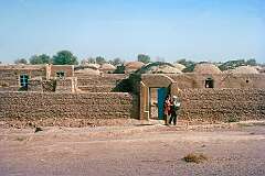A Razavi Khorasan village along the road near the border with Afghanistan.