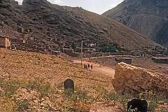 A valley near Maku, on the road to Tabriz.