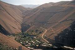 A valley in the Alborz mountains, to the northwest of Tehran.