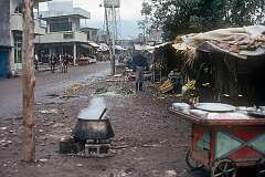 The market in Chalus, Mazandaran Province, near the Caspian Sea coast.