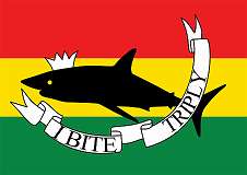 ROYAL FLAG OF ABEMAMA, 1889