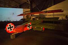 A Fokker Dr. 1, one of the best known fighter planes from the First World War.