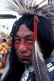 Window Rock, Arizona, USA, 1980 - A member of the Lakota (Sioux) people of South Dakota.