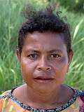 Tamure, Milne Bay, Papua New Guinea, 2005 - A woman from Kiriwina Island, Trobriand Islands.