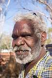 Lajamanu, NT, Australia, 2018 - A Walpiri man of central Australia.