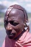 Ol Doinyo, Arusha, Tanzania, 1973 - A Maasai “moran”, young warrior.