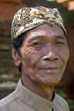 Cirebon, Java, Indonesia, 2010 - The guide at Kraton Kesepuhan, the Sultan’s residence.