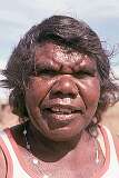Lajamanu, NT, Australia, 1981 - A Warlpiri Aboriginal woman.