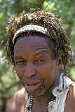 Lavumisa, Eswatini, 1974 - A Swazi “inyanga”, a traditional healer.