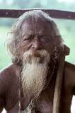 Dambana, Sri Lanka, 1994 - Tissahami, chief of the indigenous Vedda people.