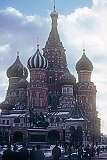 Moscow, Russia, 1973 - Saint Basil's Cathedral, in Red Square, built from 1555 to 1561.