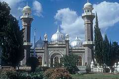 Nairobi, Kenya, 1973 - The Jamia Mosque, the most important mosque in the country, built between 1902 and 1906.
