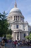 London, England, 2018 - The Anglican St Paul's Cathedral, built in 1710.