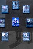 The Memorial to the seven astronauts who died when the Space Shuttle Columbia disintegrated upon reentering Earth's atmosphere on 1 February 2003.
