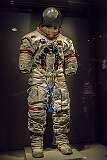 The space suit of Alan Shepard, who was the first American to fly in space and wore it during the Apollo 14 mission.