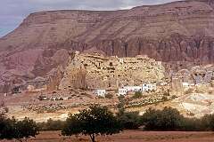 Çavuşin, Nevşehir, Turkey - View of Çavuşin, between Avanos and Göreme, in the Cappadocia region.