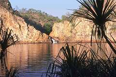 Leliyn, Northern Territory, Australia - Edith Falls (Leliyn), part of Nitmiluk National Park, near Katherine.
